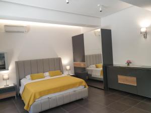 Postelja oz. postelje v sobi nastanitve Kotor Center W