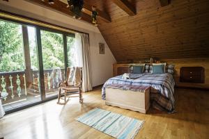 Posteľ alebo postele v izbe v ubytovaní Chalet Casa Pepe Vielha