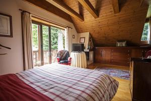 Posteľ alebo postele v izbe v ubytovaní Chalet Casa Pepe Vielha
