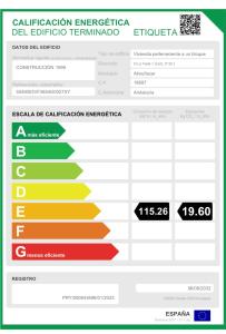 Captura de pantalla de una pantalla de teléfono celular con un diagrama en Cala Marina, en La Herradura