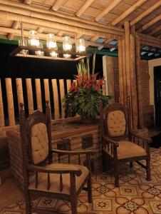 Posezení v ubytování Hotel Vísperas