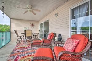 The swimming pool at or close to Screened Balcony with Views Sleek Lake Ozark Gem!