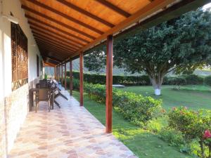 Zahrada ubytování Hospedaje Casona Villa Alicia