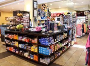 a store with a display of food and other products at Rosen Inn Lake Buena Vista in Orlando