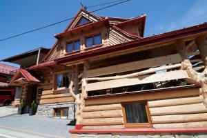 Budova, v ktorej sa ubytovanie bed & breakfast nachádza