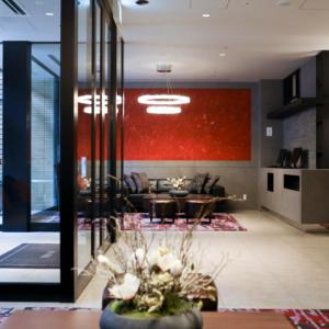 Posezení v ubytování Via Inn Umeda