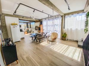 Köök või kööginurk majutusasutuses Uai House com jacuzzi (Espaço romântico)