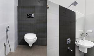 Treebo Kruthika Residency的一间浴室