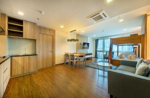 Kuchyň nebo kuchyňský kout v ubytování PLAAI Prime Hotel Rayong SHA Extra Plus