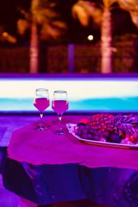 Nápoje v ubytování Aurora Mykonos Villas