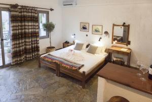 Posteľ alebo postele v izbe v ubytovaní Flamingos Hotel Apartments