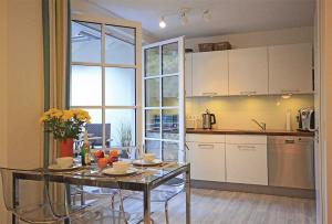 Kuchyň nebo kuchyňský kout v ubytování Haus Meeresblick - Ferienwohnung Auszeit (Ref. 136764)