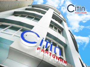 una representación de un edificio con el logotipo de intel en él en Citin Pratunam Bangkok by Compass Hospitality en Bangkok
