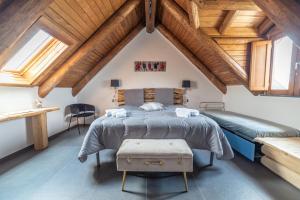 Ένα ή περισσότερα κρεβάτια σε δωμάτιο στο Antichi Orti del Sole
