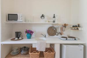 A kitchen or kitchenette at Villa Patrizia