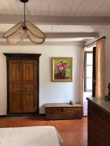 Кровать или кровати в номере Chez Jean Nonza