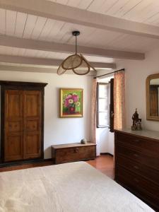 Кровать или кровати в номере Chez Jean Nonza