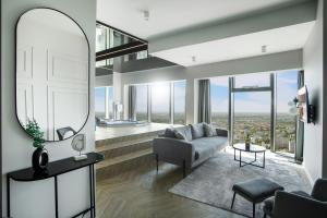 Posedenie v ubytovaní In The Sky - Apartamenty w Sky Tower