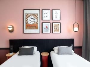 Voodi või voodid majutusasutuse ibis Styles Dijon Central toas