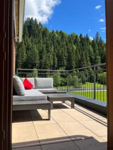 Balkon lub taras w obiekcie Chalet Schiederhof