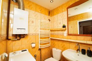 Koupelna v ubytování Sudety Canna House