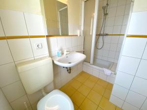 Koupelna v ubytování Hafenresidenz - Ferienwohnung 31