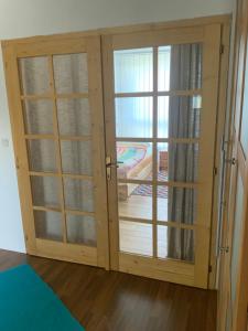 Postel nebo postele na pokoji v ubytování Ferien/ Monteurzimmer mit gemeinsam Wozi, Kü, Bad, WLAN