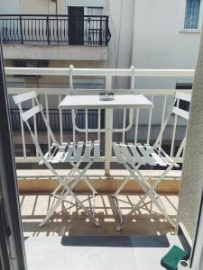 Centro Alexandroupolis tesisinde bir balkon veya teras