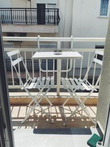 Balkón alebo terasa v ubytovaní Centro Alexandroupolis