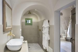 Koupelna v ubytování Gallicantu Stazzo Retreat