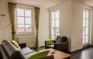 Ein Sitzbereich in der Unterkunft Haus Meeresblick - Ferienwohnung Suedost A 4.05 (Ref. 128720)