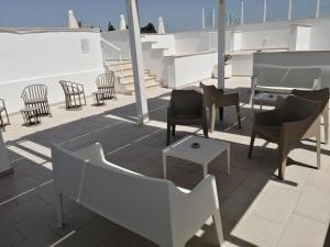 A balcony or terrace at Residence Valentina int 4 - Rooftop Sea View Infinity Pool
