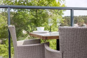 Μπαλκόνι ή βεράντα στο #stayhere - Apartment with Terrace BBQ at Šventosios Vartai