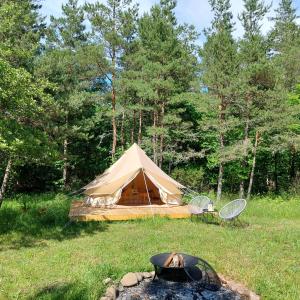 Příroda nedaleko luxury tent + 8 fotografií