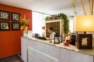 Hostia v ubytovaní Hotel Regio