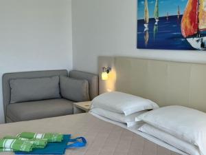 Postel nebo postele na pokoji v ubytování Alba D'Amore Hotel & Spa