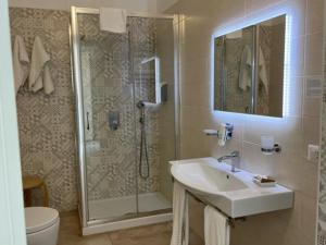 Koupelna v ubytování Alba D'Amore Hotel & Spa