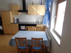 Köök või kööginurk majutusasutuses Sterzingerhof