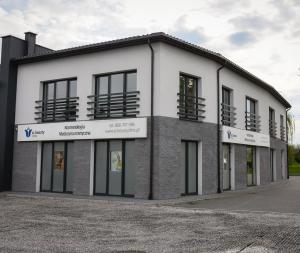 Budynek, w którym mieści się apartament