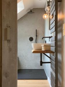 Ванная комната в Nordic Huus