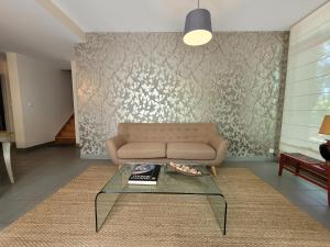 Posedenie v ubytovaní L'Appartement des Esclargies