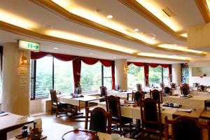 Restaurace v ubytování Lake Yamanakako Shuzansou