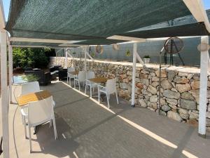 A balcony or terrace at Villa Stella