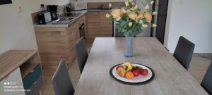 Køkken eller tekøkken på Gite touristique l'épuisette