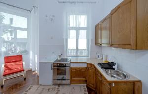 Kuchnia lub aneks kuchenny w obiekcie Willa Konradówka (apartament Tolin)