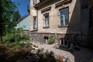 Budynek, w którym mieści się apartament