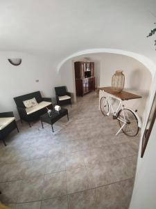 Posezení v ubytování La Casa di Vitto