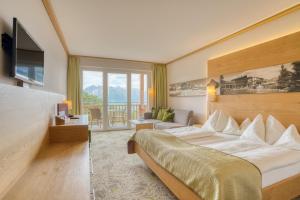 TV a/nebo společenská místnost v ubytování Alpinresort Schillerkopf