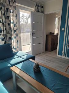 Posedenie v ubytovaní POBIEROWO BALTIC Apartament Turkusowy