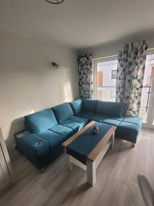 Posedenie v ubytovaní POBIEROWO BALTIC Apartament Turkusowy